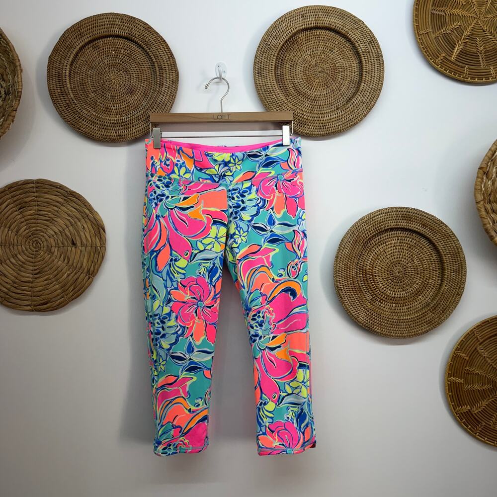 Lilly Pulitzer Luxletic Cropped Leggings Large